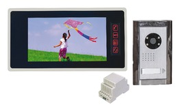 Emos videotelefón NVM704 + NVC5104, farebný 7““ LCD + dverová kamera