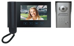 Emos videotelefón RL-09M, farebný 7““ LCD + dverová kamera