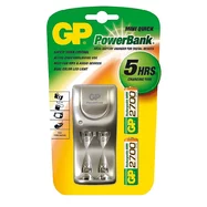 Nabíjačka GP PB25GS + 2 x 2700 mAh AA NiMH