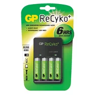 Nabíjačka ReCyko+ GPAR03GS + 4 x 2100 AA ReC+
