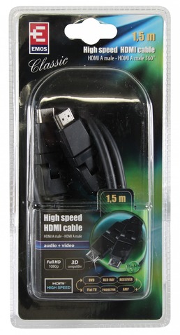 Vysokorýchlostný HDMI kabel
